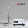 Transductor industrial cu ultrasunete ASONIC IND-ROD, accesoriu de înaltă performanță pentru curățarea puternică și uniformă în rezervoare mari.