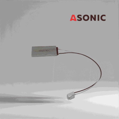 Încălzitor plat ASONIC 100W conceput pentru montarea pe rezervoarele aparatelor de curățare cu ultrasunete pentru controlul temperaturii.