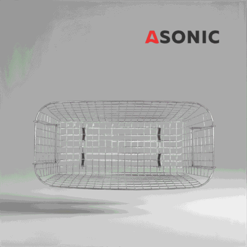 Coș din oțel inoxidabil ASONIC PRO-30 BASKET-3 pentru aparatul de curățat cu ultrasunete PRO-30