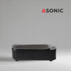 ASONIC HOME-450black curățător cu ultrasunete, design compact negru pentru curățarea bijuteriilor, ochelarilor și obiectelor mici.