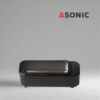 Aparat de curățare cu ultrasunete ASONIC HOME-450black, aparat elegant pentru accesoriile de uz casnic de zi cu zi.