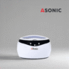 ASONIC HOME-650 aparat de curățat cu ultrasunete, conceput pentru uz casnic zilnic, unitate compactă pentru bijuterii și ochelari.