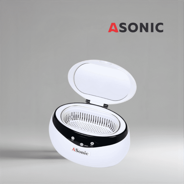 ASONIC HOME-650 baie cu ultrasunete, unitate din oțel inoxidabil pentru curățarea fiabilă a accesoriilor și uneltelor în gospodărie.