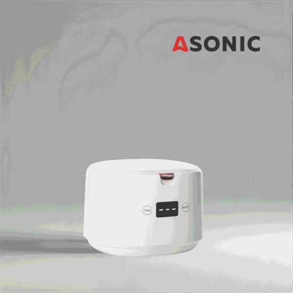 „Aparat de curățare cu ultrasunete ASONIC HOME-dent, dispozitiv portabil pentru curățarea instrumentelor dentare și a obiectelor personale.