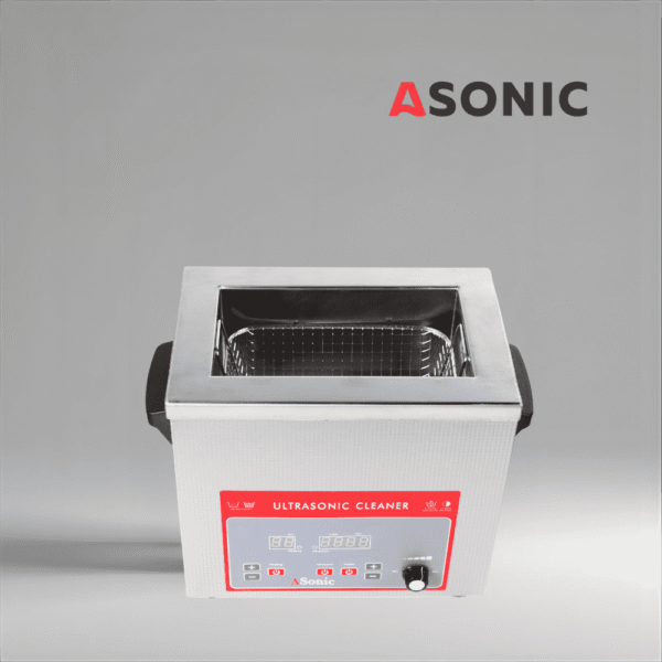 Aparat de curățare cu ultrasunete ASONIC IND-40, soluție eficientă pentru instrumente dentare, dispozitive optice și instrumente de precizie.
