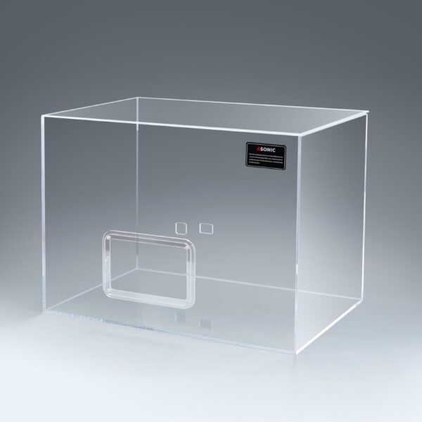 Cutie silențioasă ASONIC pentru aparate de curățare cu ultrasunete de 10 litri, vândută separat sau împreună cu unitatea de curățare cu ultrasunete.