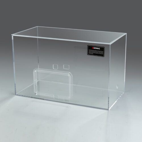 Cutie silențioasă ASONIC pentru aparate de curățare cu ultrasunete de 3 litri, vândută separat sau împreună cu unitatea de curățare.