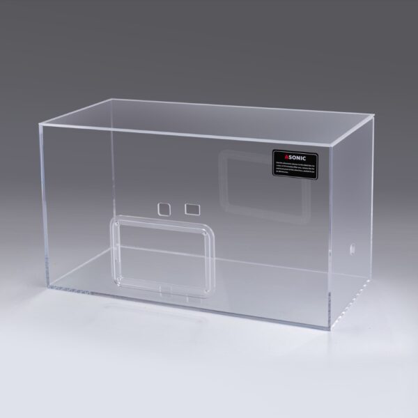 Aparat de curățare cu ultrasunete ASONIC MED-50 și cutie silențioasă – capacitate de 3,5 litri