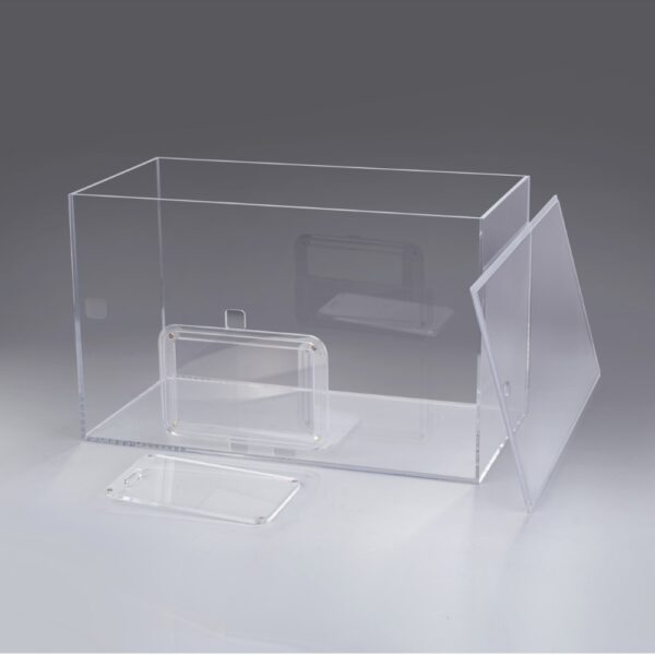 Cutie silențioasă ASONIC pentru aparat de curățare cu ultrasunete 5L disponibilă separat sau cu o unitate completă de curățare.