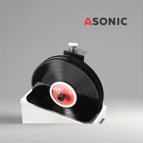 ASONIC Vinyl Cleaner-05 soluție ultrasonică pentru discuri, formulă premium pentru curățarea și conservarea discurilor de vinil.