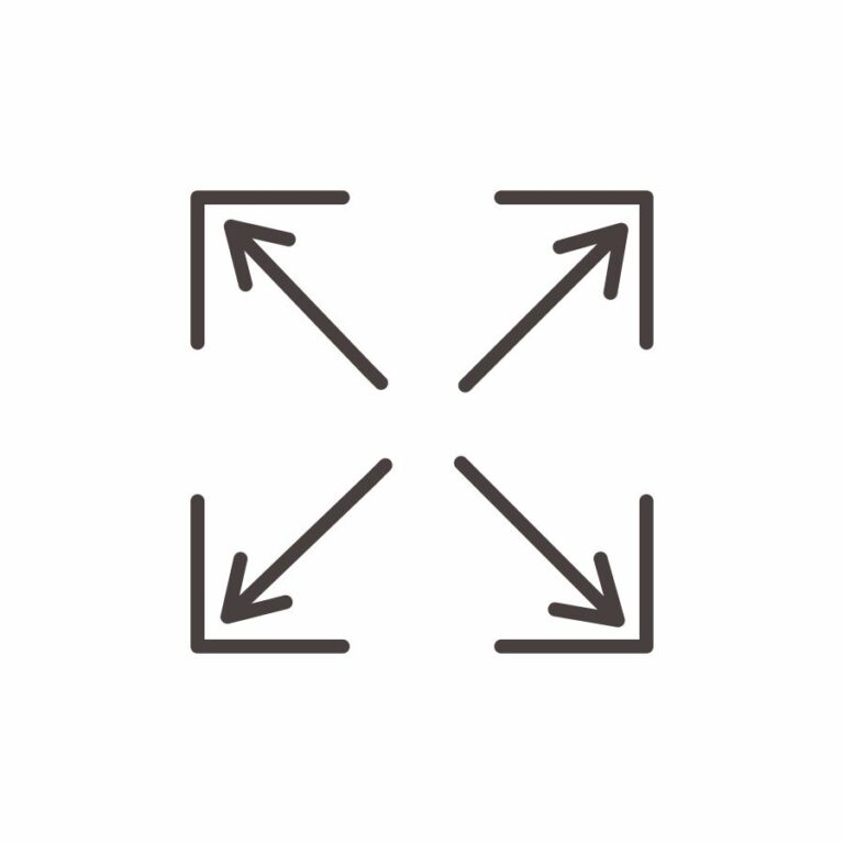 Diagramă pătrată cu săgeți care indică lungimea, lățimea și înălțimea aparatelor de curățare cu ultrasunete ASONIC.