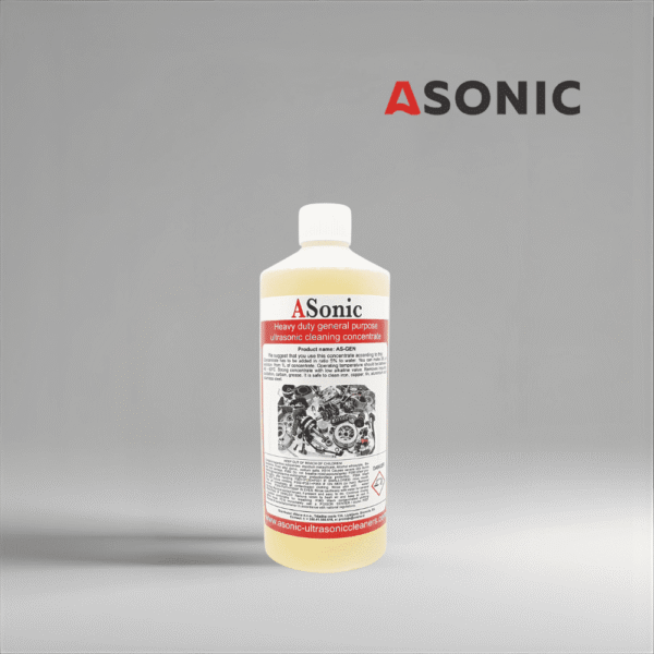 Detergent ultrasonic universal ASONIC AS-GEN-1, detergent universal de 1 l pentru laboratoare, ateliere și utilizare zilnică.