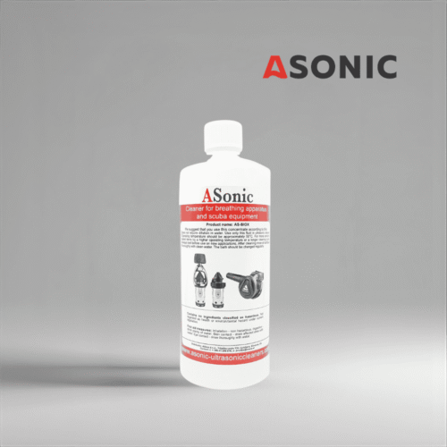 ASONIC AS-BIOX-1 detergent biodegradabil cu ultrasunete, soluție ecologică de 1 l pentru curățarea sigură și eficientă.